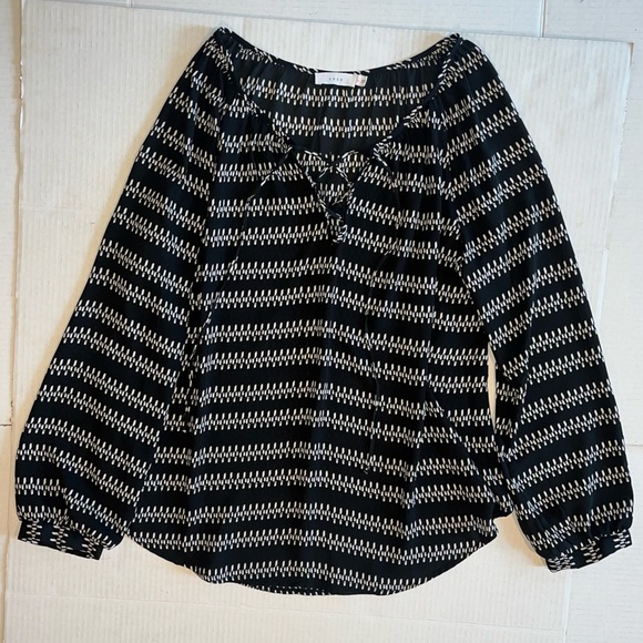 LUSH Neutral Boho Tunic Top - Picture 4 of 7